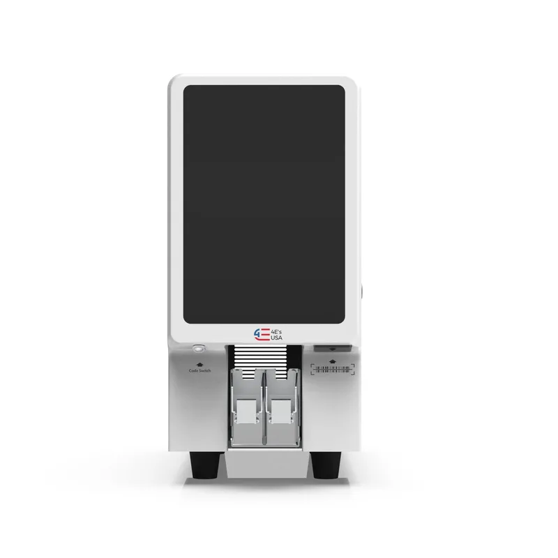 UVP202001D dual-hopper slide ultraviolet printer with 10-inch touchscreen and two slide hoppers